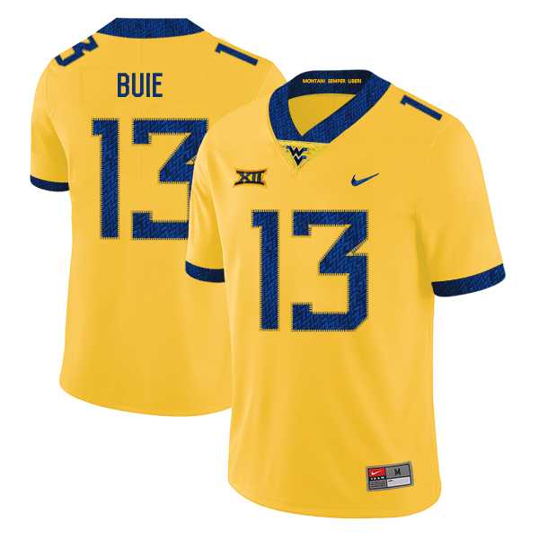 West Virginia Mountaineers 13 Andrew Buie Yellow College Football Jersey Dzhi,We sell and wholesale West Virginia Mountaineers 13 Andrew Buie Yellow College Football Jersey Dzhi on line form chian!